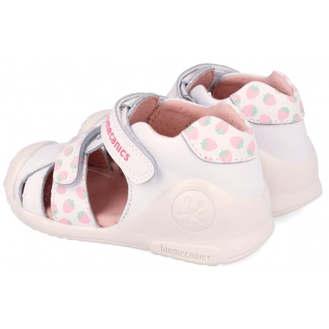 Sandale Biomecanics 262107-B050 Napa Blanco Sandale Biomecanics 262107-B050 Napa Blanco