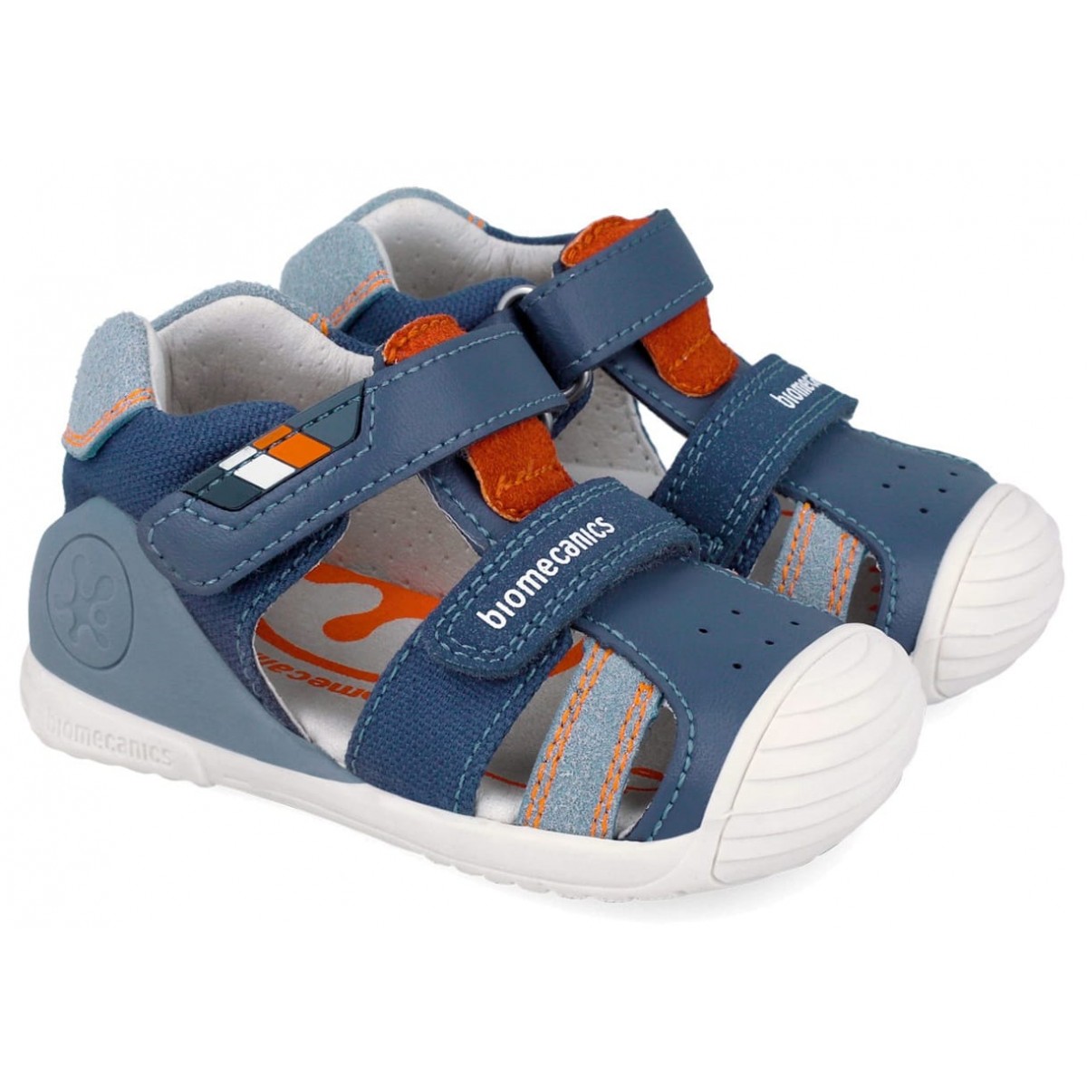 rio Sandale Biomecanics 262123-A556 Sauvage Petrol. Copii, Piele