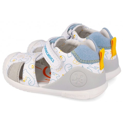Sandale Biomecanics 262125-C050 Napa Blanco