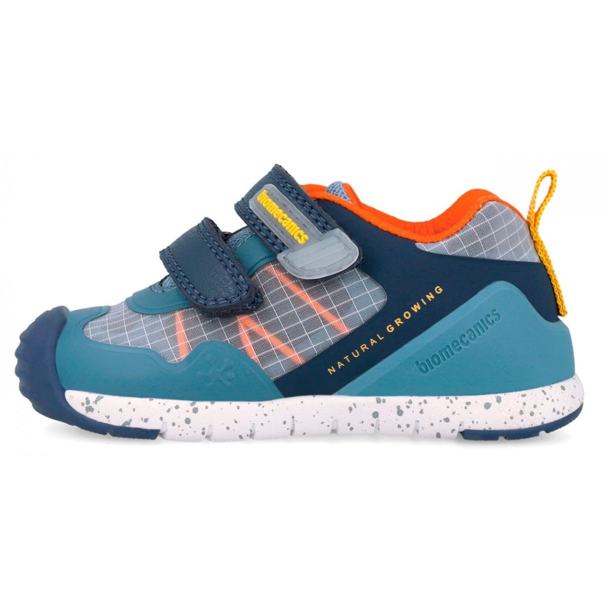Sneakers Biomecanics 262132-A008 Rejilla Azul Copii, Piele