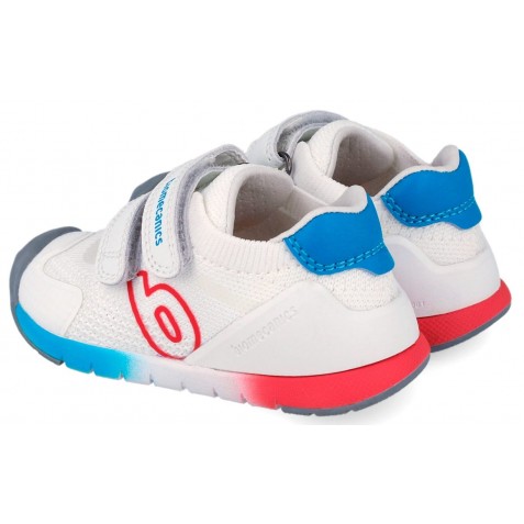 Sneakers Biomecanics 262137-A316 Rejilla Blanco Y Rojo