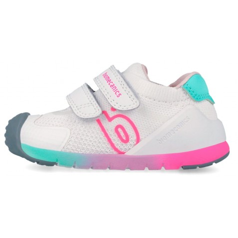 Sneakers Biomecanics 262137-B304 Rejilla Blanco Y Fucsia