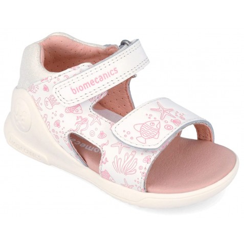 Sandale Biomecanics 262142-C050 Napa Blanco Sandale Biomecanics 262142-C050 Napa Blanco