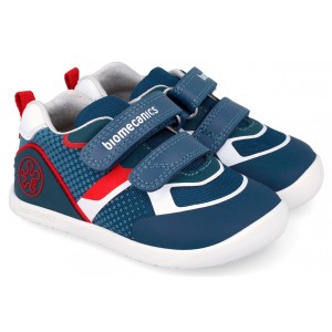 Sneakers barefoot Biomecanics 262159-A556 Rejilla Petrol