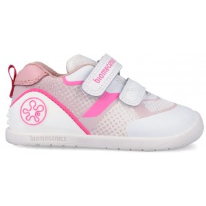 Sneakers barefoot Biomecanics 262159-D113 Rejilla Blanco Y Rosa