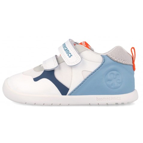 Sneakers barefoot Biomecanics 262165-B057 Napa Blanco Y Azul
