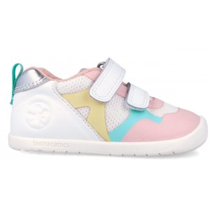 Sneakers barefoot Biomecanics 262165-D310 Napa Blanco Y Multicolor