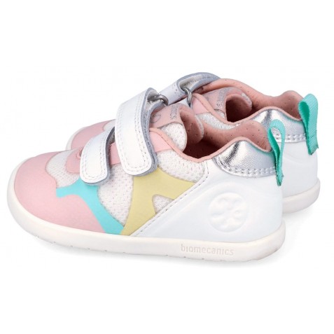 Sneakers barefoot Biomecanics 262165-D310 Napa Blanco Y Multicolor