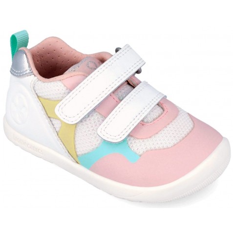 Sneakers barefoot Biomecanics 262165-D310 Napa Blanco Y Multicolor