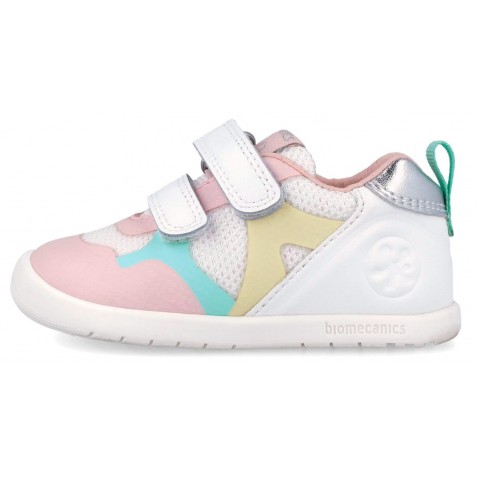 Sneakers barefoot Biomecanics 262165-D310 Napa Blanco Y Multicolor