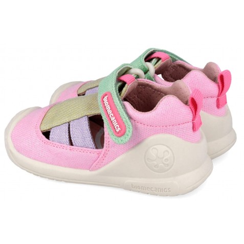 Sandale Biomecanics 262179-C146 Lurex Fucsia