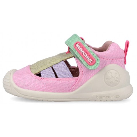 Sandale Biomecanics 262179-C146 Lurex Fucsia