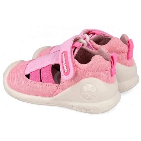 Sandale Biomecanics 262179-D032 Lurex Rosa