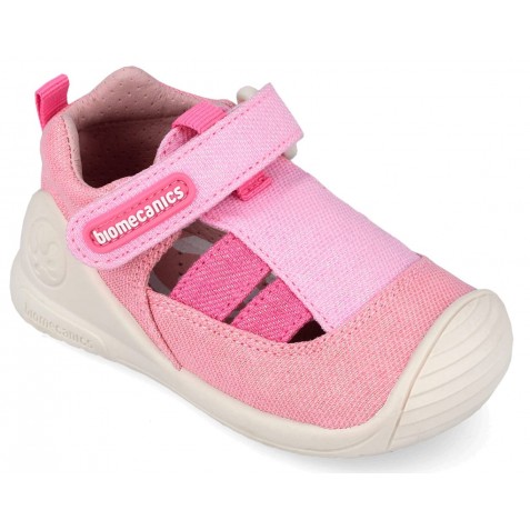 Sandale Biomecanics 262179-D032 Lurex Rosa