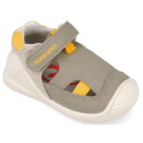 Sandale Biomecanics 262183-C891 Pique Beige Y Amarillo