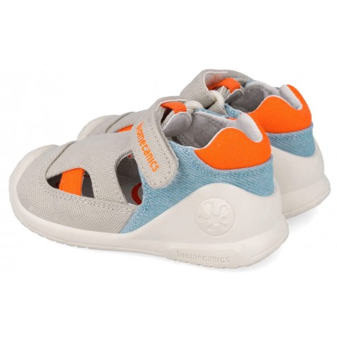 Sandale Biomecanics 262183-D890 Pique Beige Claro Y Naranja