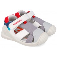 Sandale Biomecanics 262186-B156 Pique Gris Sandale Biomecanics 262186-B156 Pique Gris