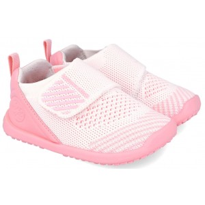 Pantofi Biomecanics 262188-F113 Rejilla Blanco Y Rosa