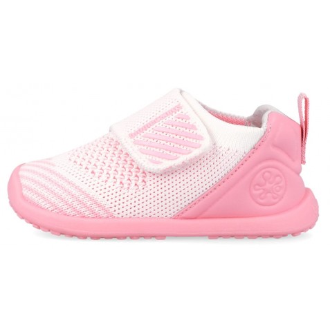 Pantofi Biomecanics 262188-F113 Rejilla Blanco Y Rosa