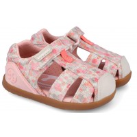 Sandale barefoot Biomecanics 262193-A103 Lurex Beige