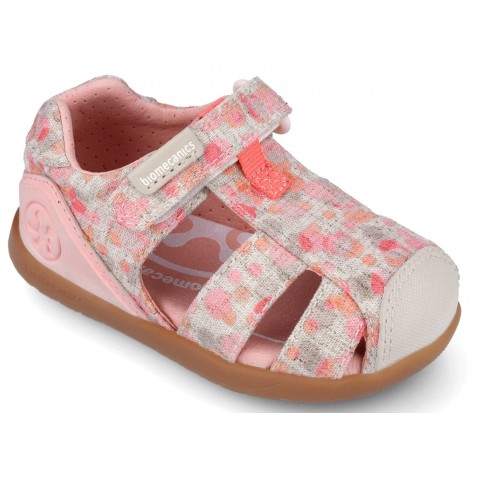 Sandale barefoot Biomecanics 262193-A103 Lurex Beige