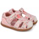 Sandale barefoot Biomecanics 262193-A103 Lurex Beige