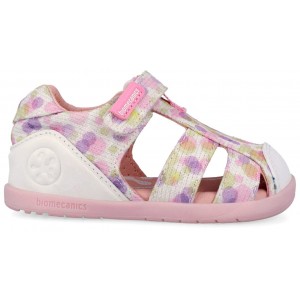 Sandale barefoot Biomecanics 262193-B050 Lurex Blanco Sandale barefoot Biomecanics 262193-B050 Lurex Blanco