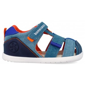 Sandale barefoot Biomecanics 262199-A371 Pique Jeans