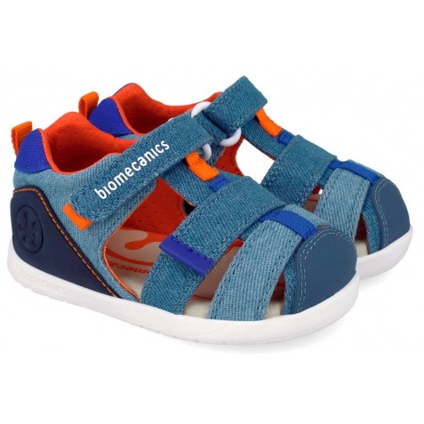 Sandale barefoot Biomecanics 262199-A371 Pique Jeans