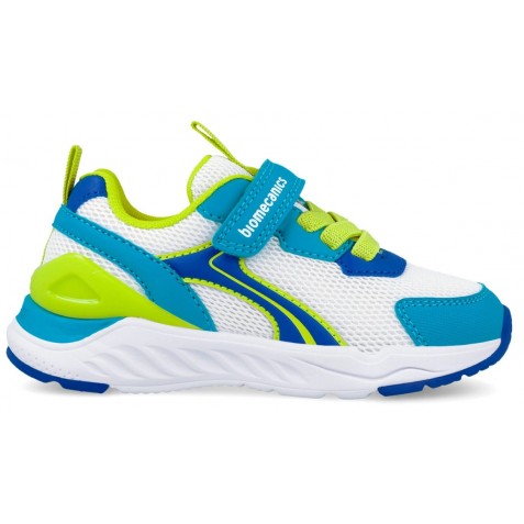 Sneakers Biomecanics 262273-C057 Rejilla Blanco Y Azul