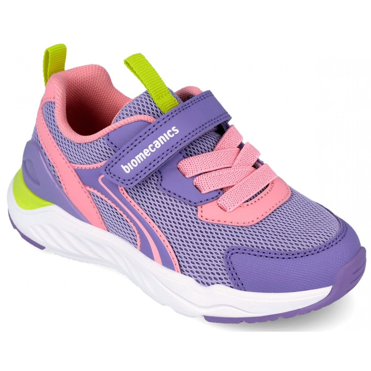 Sneakers Biomecanics 262273-D164 Rejilla Lila. Copii, Piele