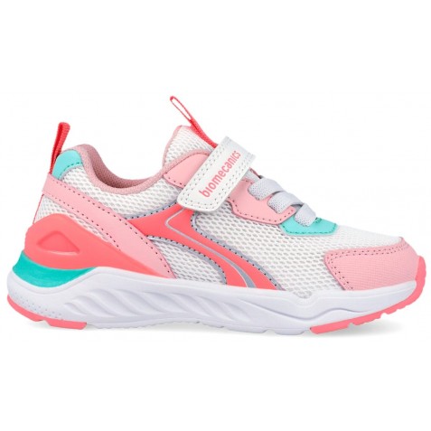Sneakers Biomecanics 262273-F113 Rejilla Blanco Y Rosa