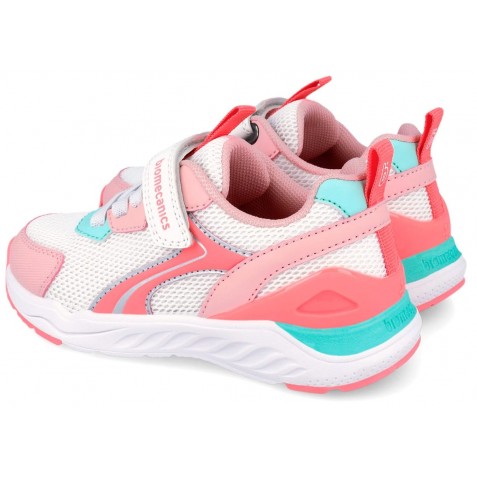 Sneakers Biomecanics 262273-F113 Rejilla Blanco Y Rosa