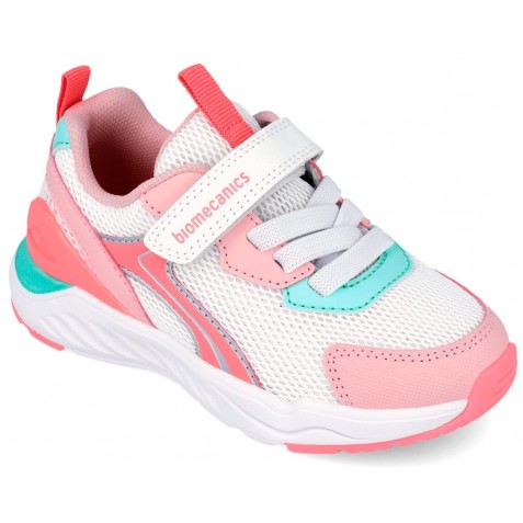 Sneakers Biomecanics 262273-F113 Rejilla Blanco Y Rosa