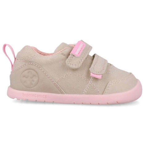 Sneakers barefoot Biomecanics 262190-F884 Pique Beige Y Rosa