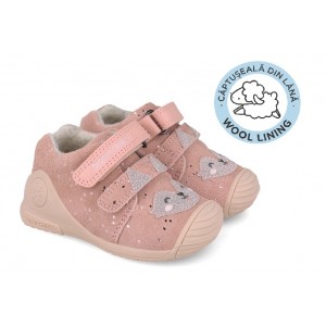 Sneakers Biomecanics 261103-B193Fb Sauvage Laminado Forro Borreguillo Petalo
