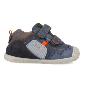 Sneakers Biomecanics 261123-A556 Nobuck Petrol