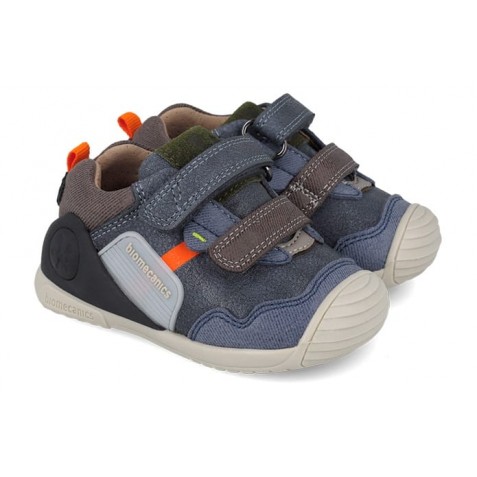 Sneakers Biomecanics 261123-A556 Nobuck Petrol Sneakers Biomecanics 261123-A556 Nobuck Petrol