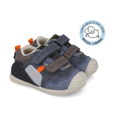 Sneakers Biomecanics 261123-A556Fb Nobuck Forro Borreguillo Petrol Sneakers Biomecanics 261123-A556Fb Nobuck Forro Borreguillo Petrol