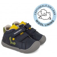 Ghete barefoot Biomecanics 261144-A089Fb Sauvage Forro Borreguillo Azul Marino