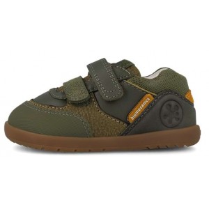 Sneakers barefoot Biomecanics 261151-B788Fb Sauvage Forro Borreguillo Militare