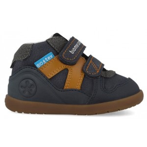 Ghete impermeabile barefoot Biomecanics 261152-A089Fb Nobuck Forro Borreguillo Azul Marino