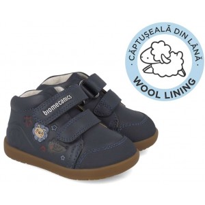 Ghete barefoot Biomecanics 261153-A183Fb Sauvage Forro Borreguillo Ocean