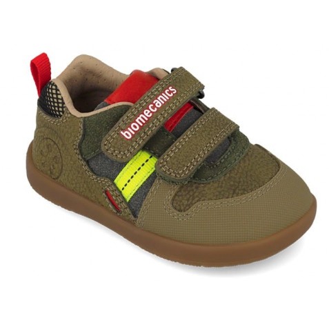 Sneakers barefoot Biomecanics 261156-B801 Nobuck Kaky Sneakers barefoot Biomecanics 261156-B801 Nobuck Kaky