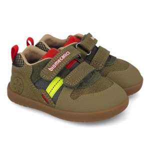 Sneakers barefoot Biomecanics 261156-B801 Nobuck Kaky Sneakers barefoot Biomecanics 261156-B801 Nobuck Kaky