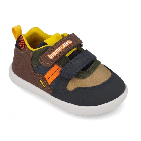 Sneakers barefoot Biomecanics 261156-C176 Nobuck Multicolor Sneakers barefoot Biomecanics 261156-C176 Nobuck Multicolor