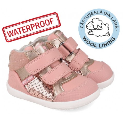 Ghete impermeabile barefoot Biomecanics 261167-B193Fb Sauvage Forro Borreguillo Petalo Ghete impermeabile barefoot Biomecanics 261167-B193Fb Sauvage Forro Borreguillo Petalo