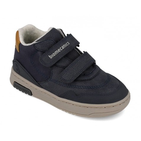 Ghete Biomecanics 261210-A089Fb Nobuck Forro Borreguillo Azul Marino