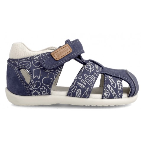 Sandale Garvalin 222602-A Dark Blue Sandale Garvalin 222602-A Dark Blue