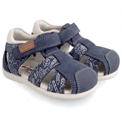 Sandale Garvalin 222602-A Dark Blue Sandale Garvalin 222602-A Dark Blue